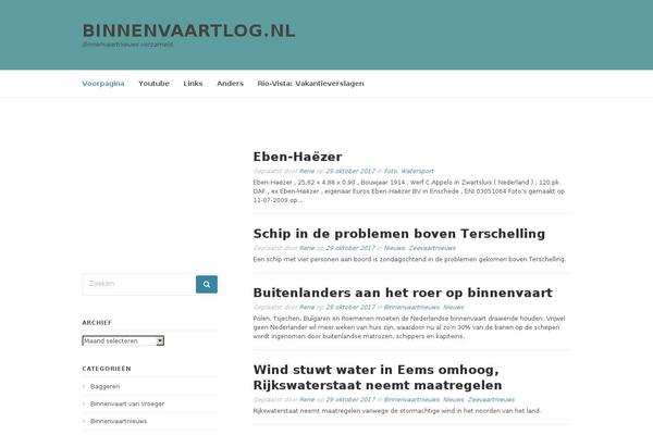 binnenvaartlog.nl site used Tiny Framework