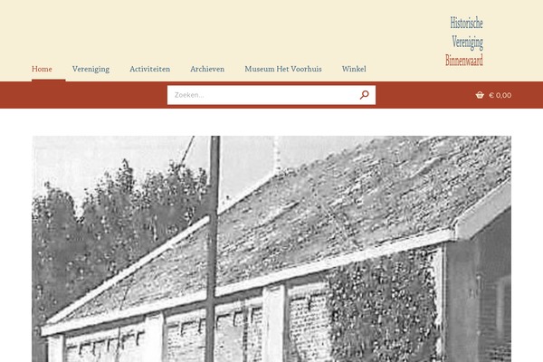 binnenwaard.nl site used Binnenwaard