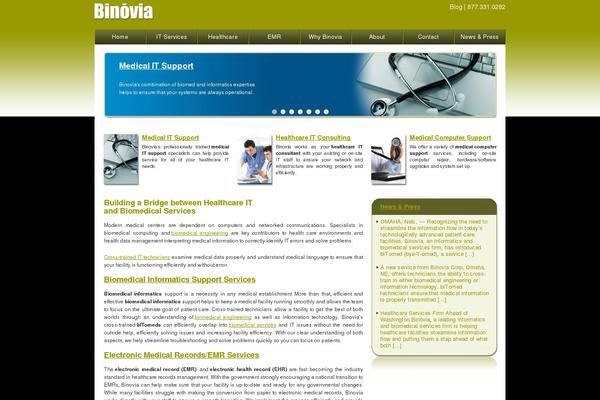 binovia.com site used Binovia