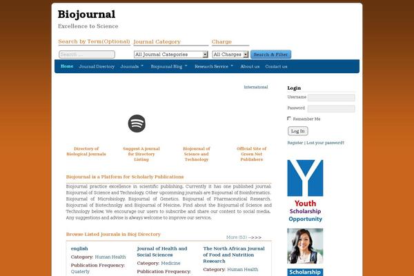 bio-journal.com site used Bioj