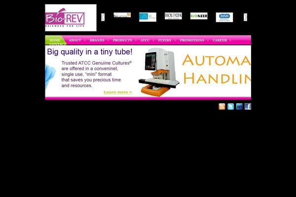 bio-rev.com site used Bio-rev
