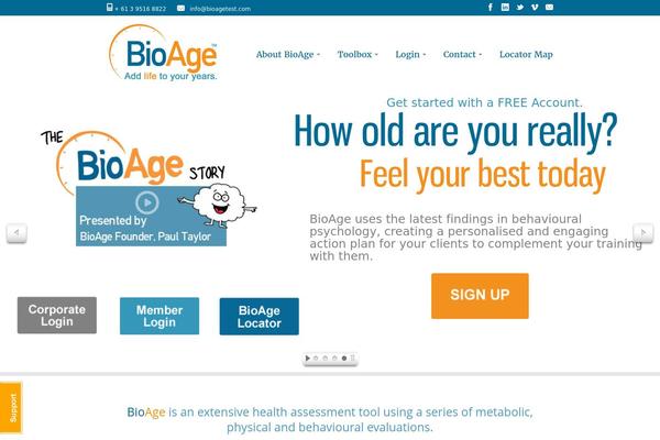 bioagetest.com site used Superspark-v1-02