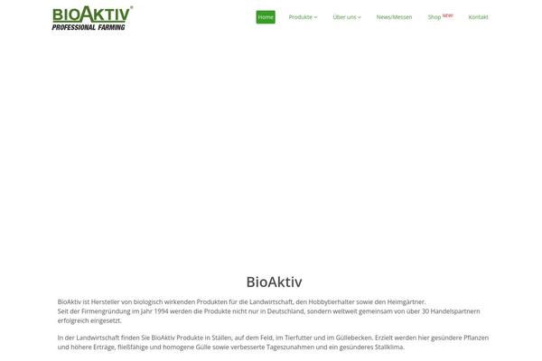 bioaktiv.ch site used Bioaktiv