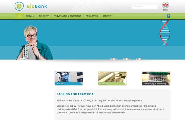 biobank.no site used Biobank