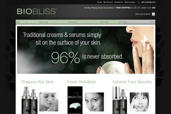 biobliss.com site used Custom-biobliss