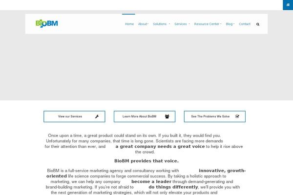 biobm.com site used Biobm-2015
