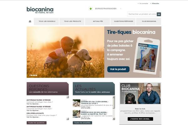 biocanina.com site used Biocanina