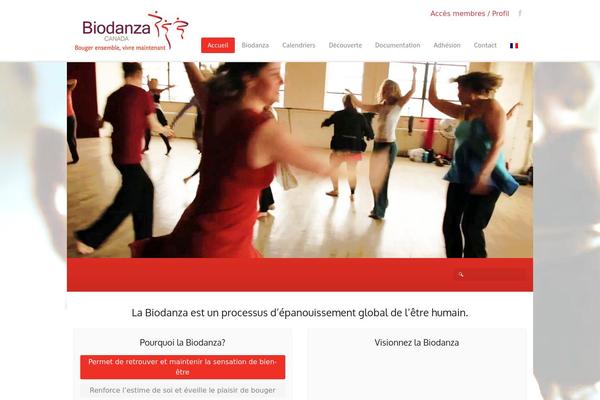 biodanza.ca site used Aquilo