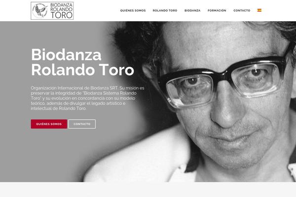 Bridge Child theme site design template sample