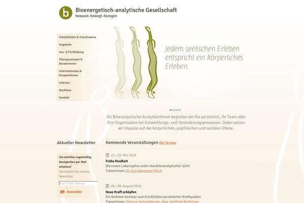 bioenergetische-analyse.org site used Doek