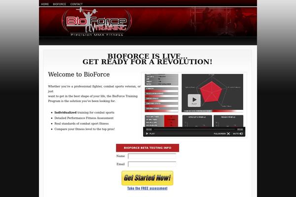bioforcetraining.com site used Orihalcon