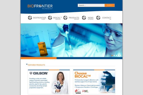 biofrontiertechnology.com site used Biofrontier-theme