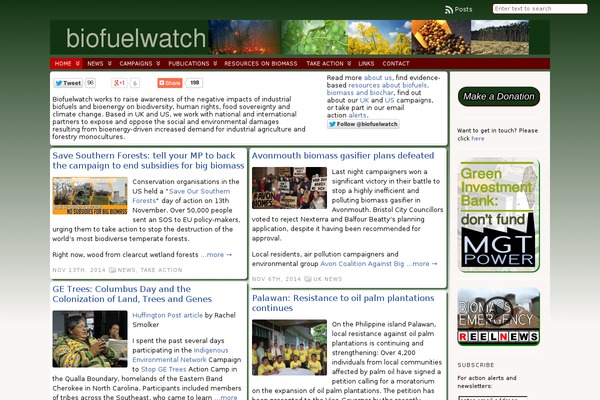biofuelwatch.org.uk site used Biofuelwatch-2019