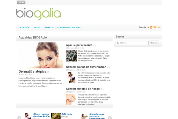 biogaliaonline.es site used Cadabrapress