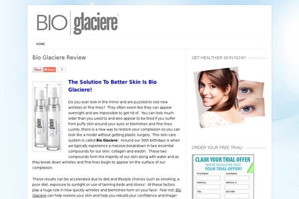 Leaf theme site design template sample
