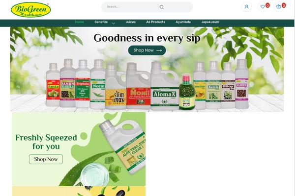 biogreenhealthcare.com site used Mixy