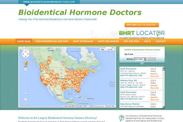 bioidenticalhormonedoctors.com site used Akamai-locator