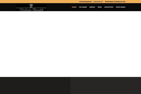 biolcatirinaldi.com site used Divi Child