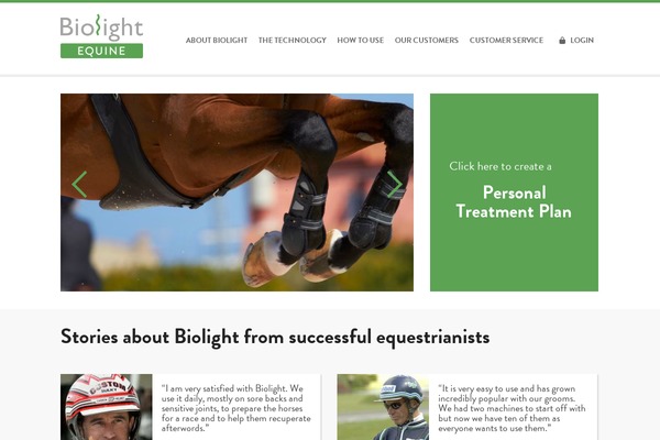 equine theme websites examples