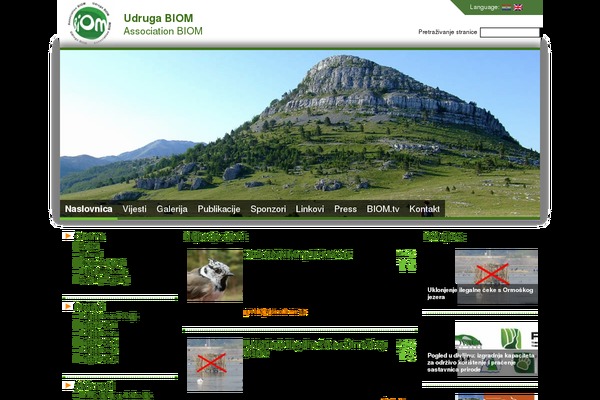 biom.hr site used Biom