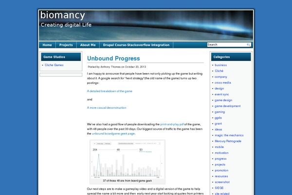 biomancy.com site used Celestial-aura.2.1.5