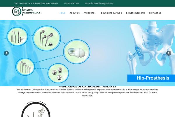 biomedorthopedics.com site used CorpoNotch