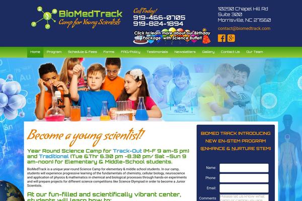 biomedtrack.com site used Biomedtrack