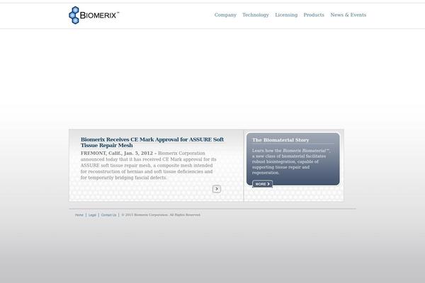 biomerix.com site used Biomerix