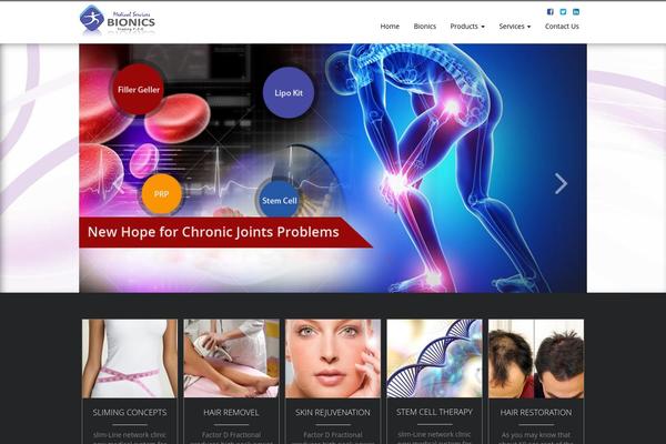 bionicsgroup.com site used Bionics