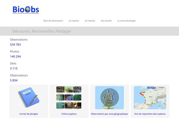 bioobs.fr site used I-excel_bioobs