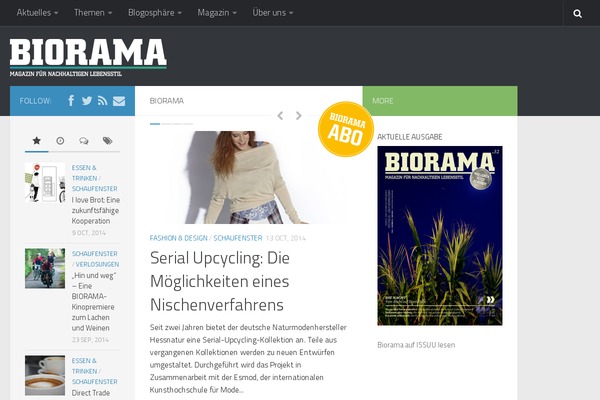 biorama.eu site used Monopol