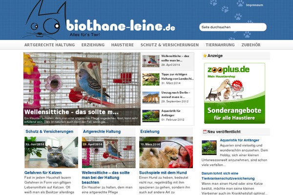 biothane-leine.de site used Gazpomag