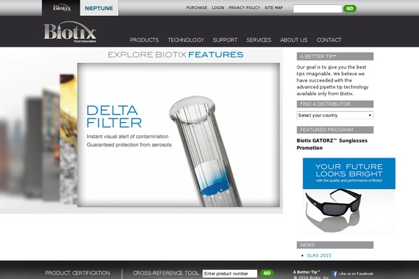 biotix.com site used Biotix