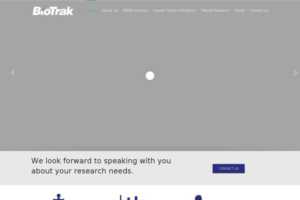 biotrak.com site used Avada-4