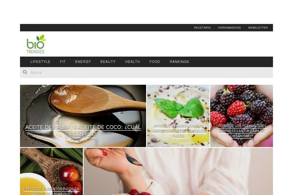 Cooked website example screenshot