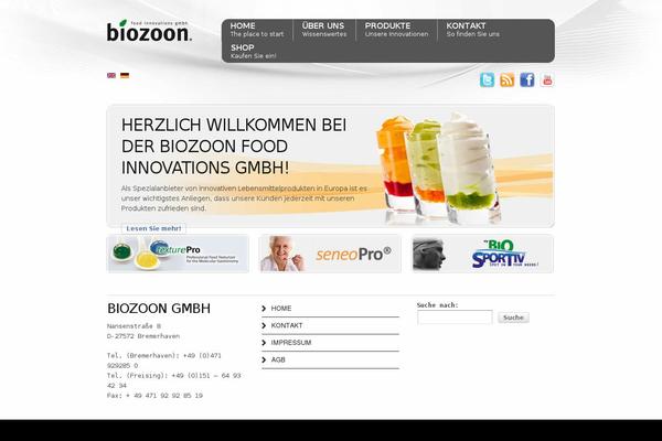 biozoon.de site used Biozoon