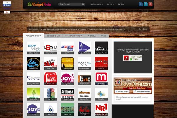 biradyodinle.com site used Biradyodinle