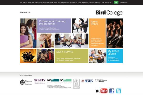 bird-college.com site used Bird_college