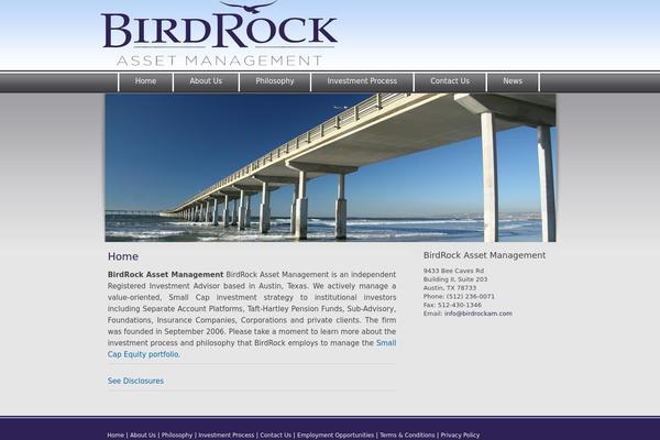 birdrockam.com site used BirdMAGAZINE