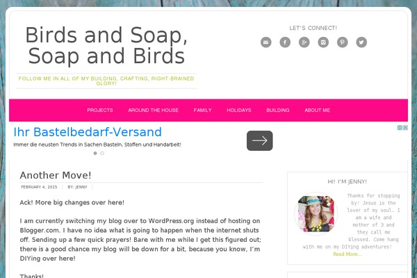 birdsandsoap.com site used Elegant Fashion