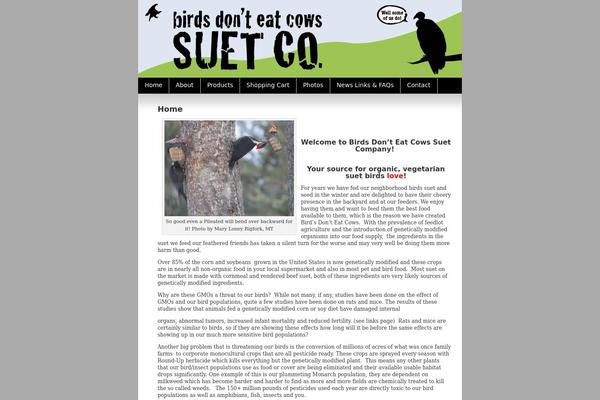 birdsdonteatcows.com site used Bdec-theme