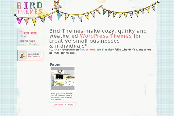 birdthemes.com site used Birdthemes