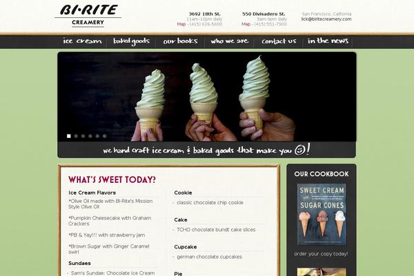 biritecreamery.com site used Creamery