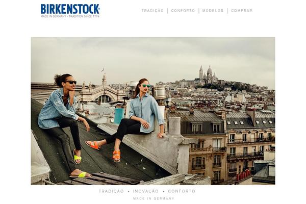 birkenstock.com.br site used Birkenstock