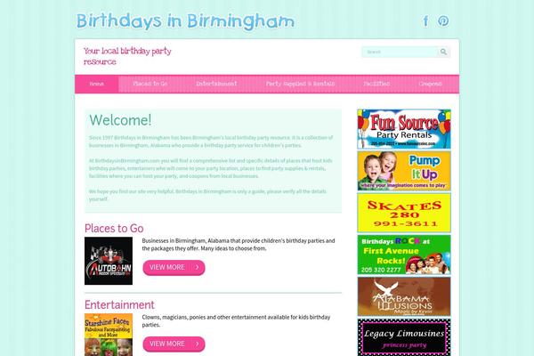 birthdaysinbirmingham.com site used Birthdays