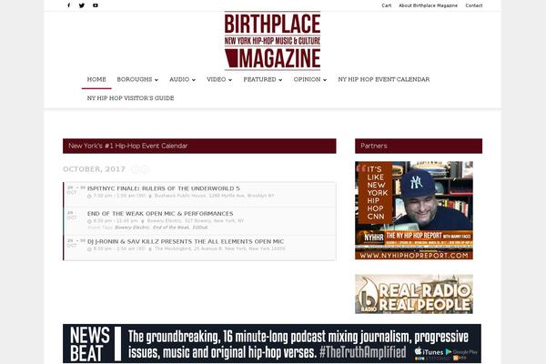 birthplacemag.com site used Newspaper