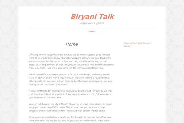 biryanitalk.com site used Button