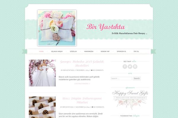 Sugar and Spice theme site design template sample