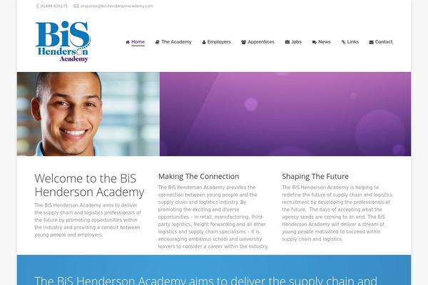 The7 theme site design template sample