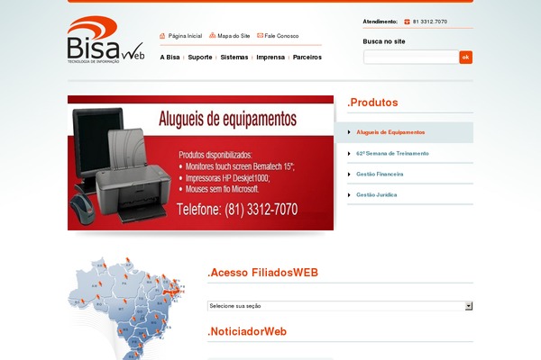 bisaweb.com.br site used Bisa